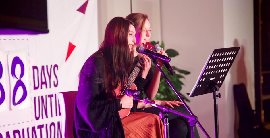 Music and mirth were aplenty with a kick-off celebration to the inaugural commencement of NYU Shanghai on the evening of March 2. (Photo by: NYU Shanghai)