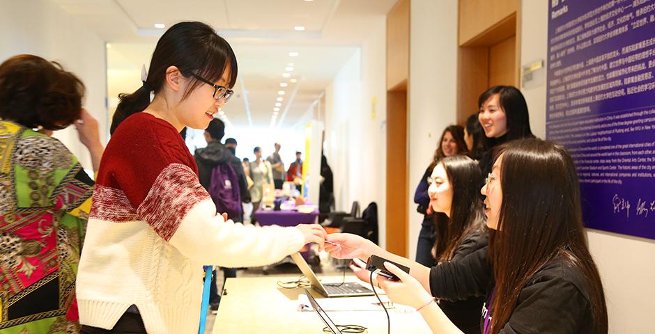 Students from all classes heard from inspiring speakers and attended hands-on workshops at the first ever I Am Limitless Student Conference hosted by Career Development and Academic Advising on February 20. (Photo by: Wenqian Hu)