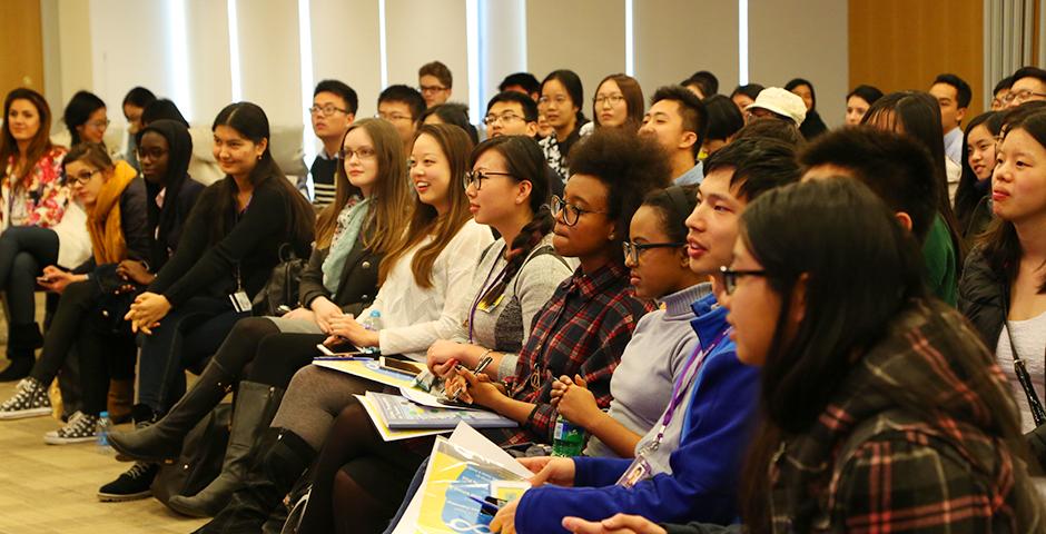 Students from all classes heard from inspiring speakers and attended hands-on workshops at the first ever I Am Limitless Student Conference hosted by Career Development and Academic Advising on February 20. (Photo by: Wenqian Hu)