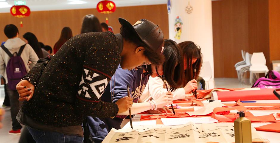 Celebrations for the Lantern Festival, a day marking the rise of the first full moon of the Lunar New Year, included the making of glutinous rice desserts and crafts. (Photo by: Wenqian Hu)