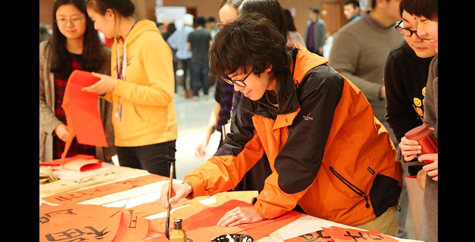 Celebrations for the Lantern Festival, a day marking the rise of the first full moon of the Lunar New Year, included the making of glutinous rice desserts and crafts. (Photo by: Wenqian Hu)