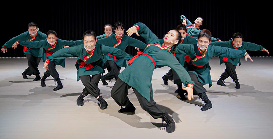 “Birds from far away / Fly over the mountains and fly back / We build white yurts / Waiting for the arrival of Spring.” These lyrics from the Mongolian folk song “Spring” inspired choreography for this year’s performance by the Minority &amp; Folk Dance (Northern China) class.