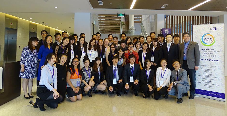 NYU Shanghai Inaugural Student Government Summit (SGS), October 18, 2014. (Photo by Dannie Wang)