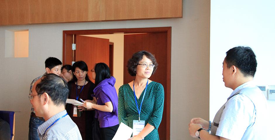 Class of 2019 Parent Panel on August 22, 2015. (Photo by Yifei Wu)