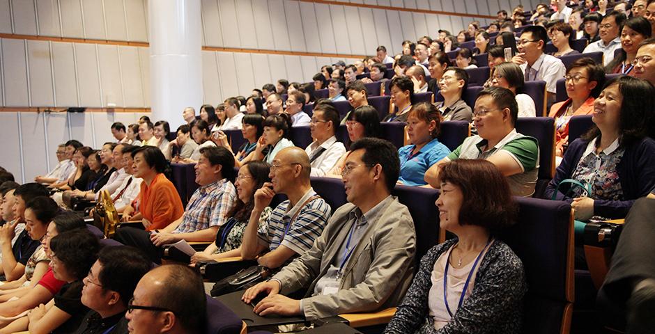 Class of 2019 Parent Panel on August 22, 2015. (Photo by Yifei Wu)