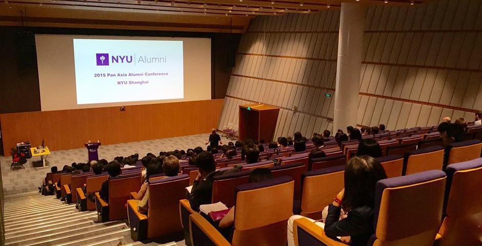 NYU Pan-Asia Alumni Conference on Sept. 12, 2015. (Photo by Xin Wei)