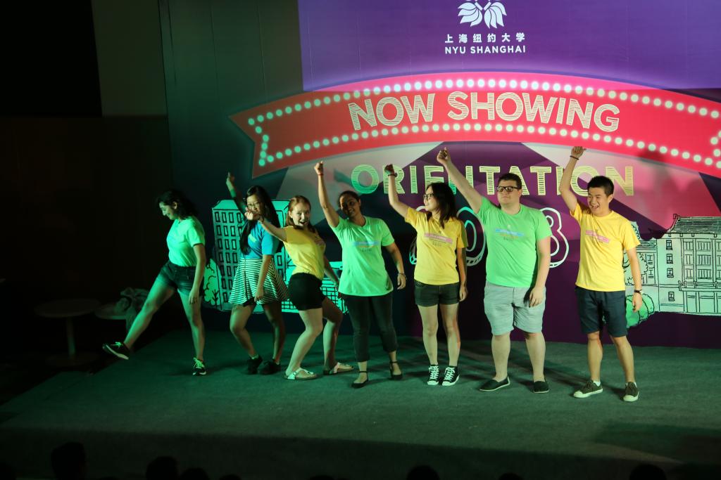 NYU Shanghai New Student Cabaret, August 17, 2014. (Photo by Nicole Chan)