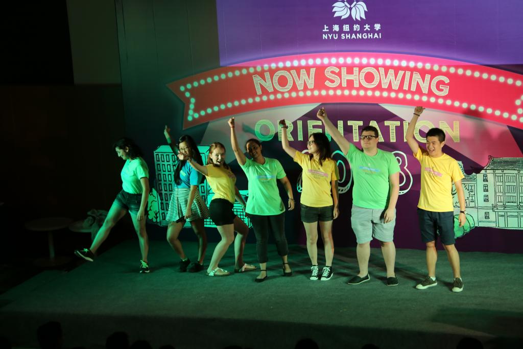 NYU Shanghai New Student Cabaret, August 17, 2014. (Photo by Nicole Chan)