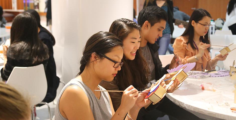 A seemingly numberless array of dumplings were savored by students and faculty at the NYU Shanghai's Annual Dumpling Festival on November 19  (Photo by: Leidy Tapasco)