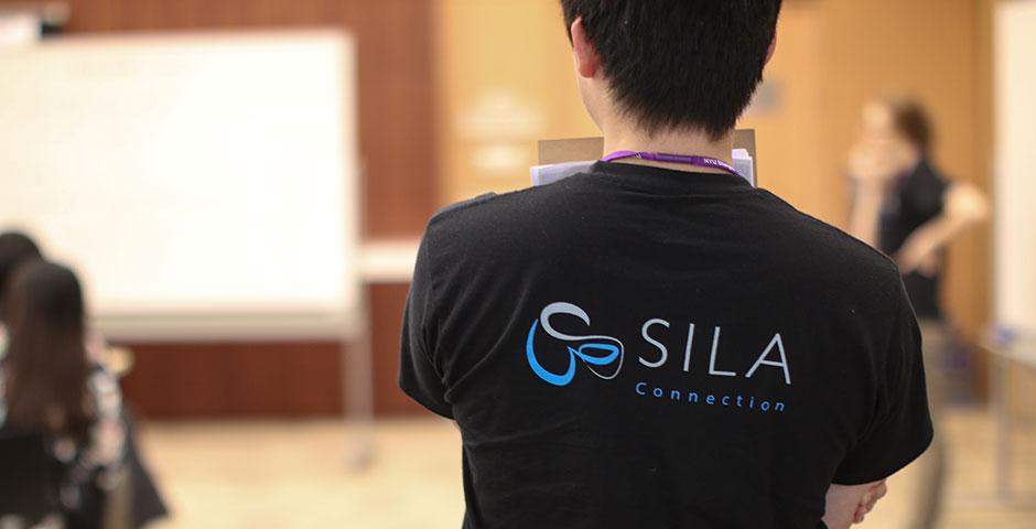 Sila Connection arrives at NYU Shanghai for its inaugural Shanghai conference. December 5-7, 2014. (Photo by Kadallah Burrowes)