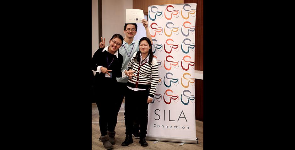 Sila Connection arrives at NYU Shanghai for its inaugural Shanghai conference. December 5-7, 2014. (Photo by Kadallah Burrowes)