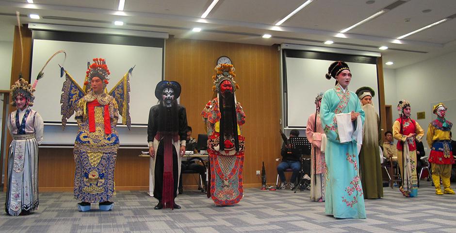 An amazing glimpse into Chinese Kunqu Opera on November 4, 2015. (Photo by: NYU Shanghai)
