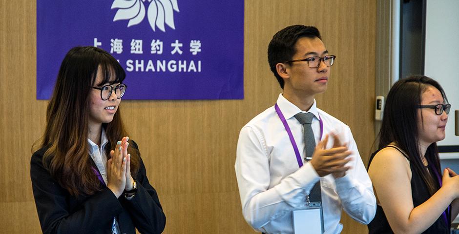 NYU Shanghai Inaugural Student Government Summit (SGS), October 18, 2014. (Photo by Richard Huang)