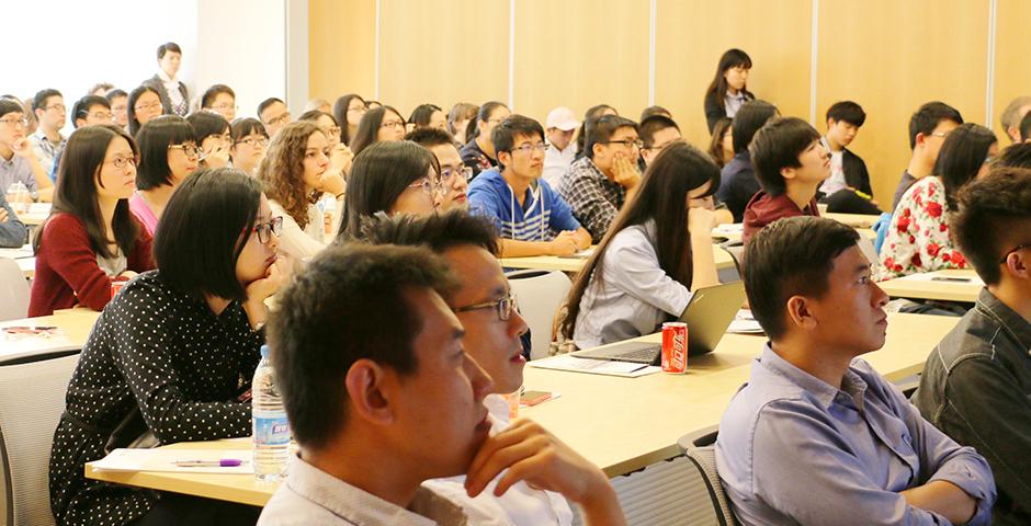 Shanghai Colloquium in Neuroeconomics: Jeremy M. Wolfe, on October 15, 2015. (Photo by: Junbo Chen)