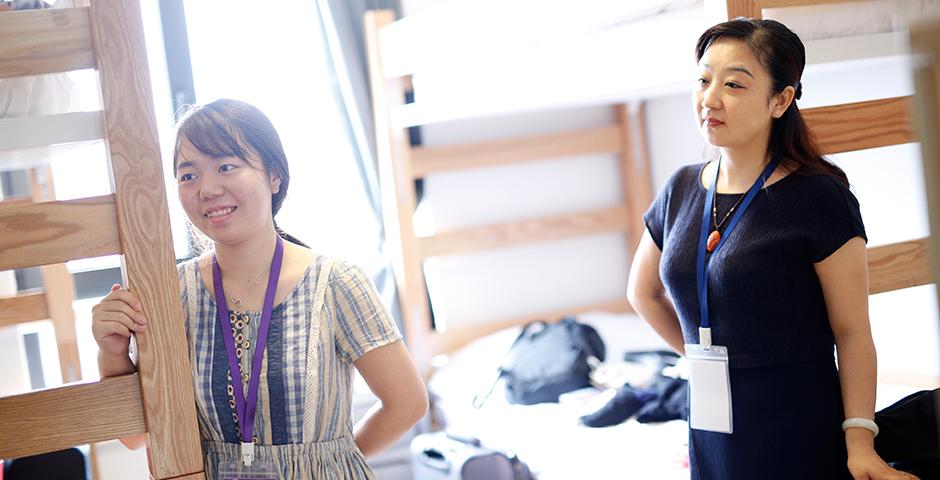 Students from 39 countries moved into their dorms today, marking the start of their NYU Shanghai journey.  Welcome to your new home, Class of 2020!  (Photo by: NYU Shanghai)