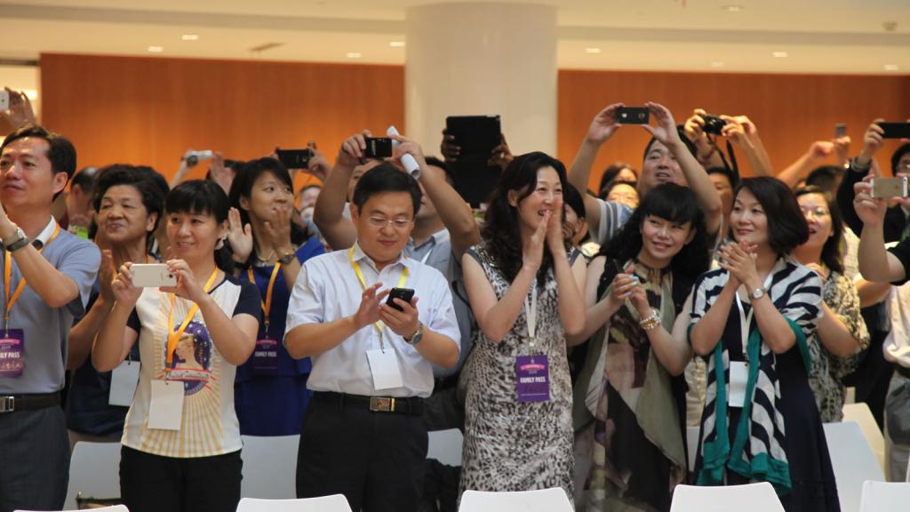 Class of 2018 Convocation, August 17, 2014. (Photo by Rhine Lu)