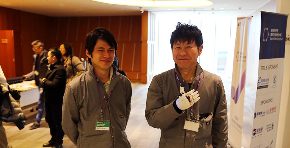 The Assistive Technology Workshop, held March 12 and 13, highlighted devices that can provide those with special needs additional convenience for a variety of tasks and featured a number of industry specialists, as well as the greater NYU Shanghai community. (Photo by: NYU Shanghai)