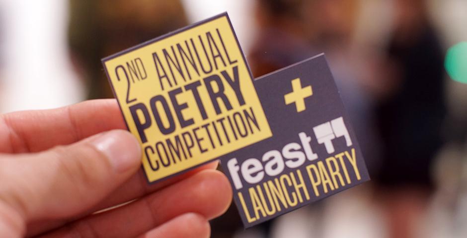 The Writing Program in conjunction with Feast hosted the second annual NYU Shanghai poetry competition on March.3. (Photo by: NYU Shanghai)