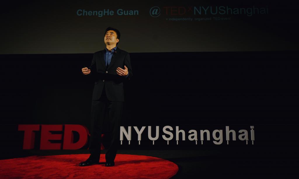 NYU Shanghai Assistant Professor of Urban Science and Policy Guan Chenghe showed the TEDxNYUShanghai audience how allowing other academic disciplines to play direct roles in urban planning policy can help make cities more efficient and equitable in this important juncture in world history. “This is the right time to think about our urban future,” Guan told listeners.