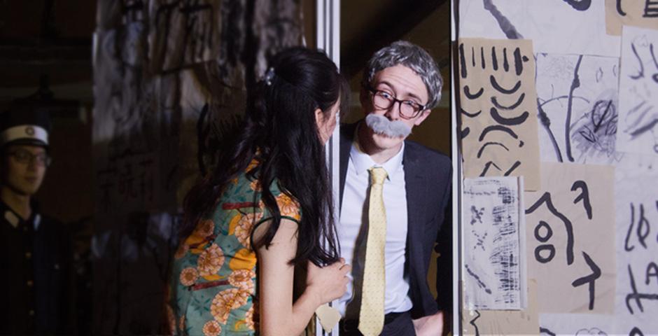On December 1, the Thespian Society presented All in the Past, a thrilling murder mystery intertwined with a dramatic love story set in 1930s Shanghai. [Photo by Kyle Maloney ‘21]