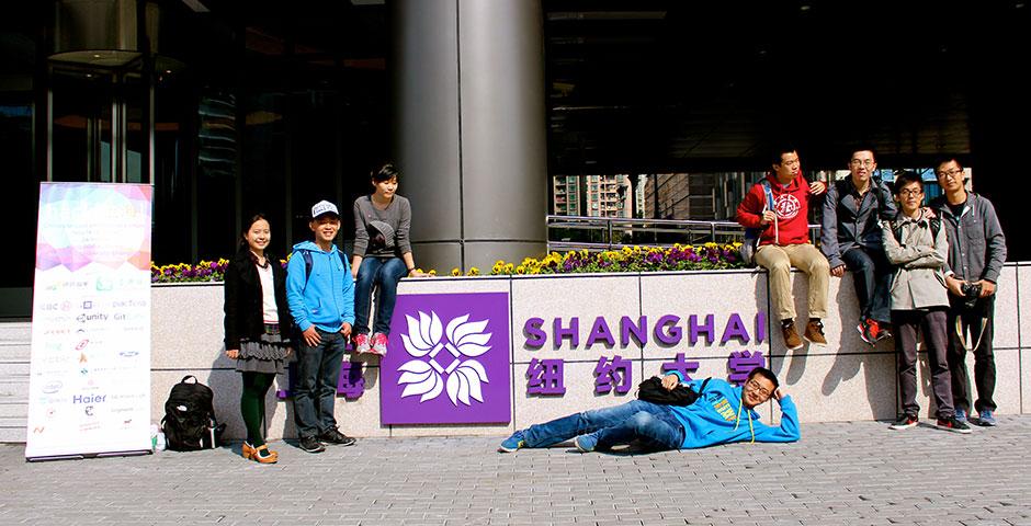 250 of the world's top student programmers competed in HackShanghai, a 24-hour coding marathon. November 15-16, 2014. (Photo by Sunyi Wang)