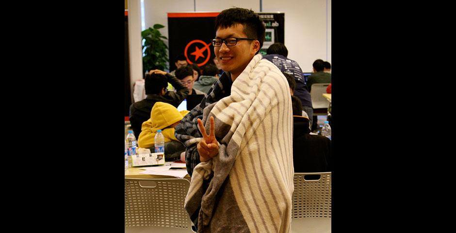 250 of the world's top student programmers competed in HackShanghai, a 24-hour coding marathon. November 15-16, 2014. (Photo by Sunyi Wang)