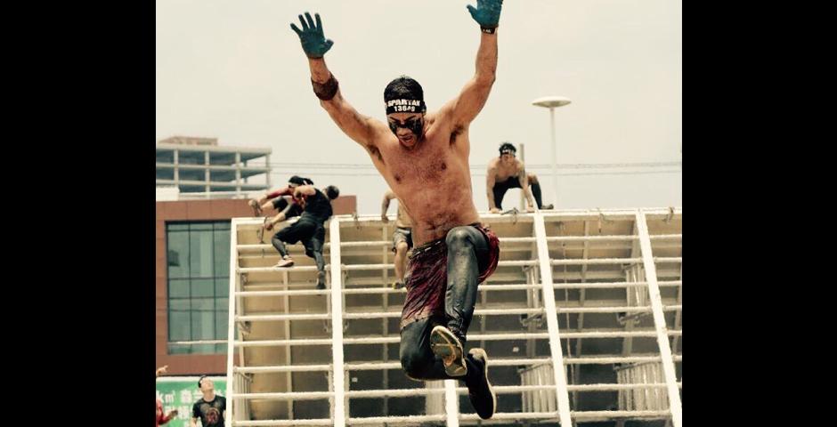 On Sunday May 21st, five NYU Shanghai students competed in the Shanghai Spartan Sprint. The race consisted of a 6.7 kilometer course with 23 obstacles ranging from rope climbs to barbed wire crawls. The journey was difficult, but these students were proud to represent NYU Shanghai. During their time as NYU Shanghai students, these five have faced many obstacles. However just like during the race on Sunday, unity and teamwork propelled everyone through the finish line. The students are as follows from left to right: Louis Demetroulakos 19', Jimmy Kim 17', Olivia Taylor 17', Jarred Kubas 17', and Alex Mayes 17'.