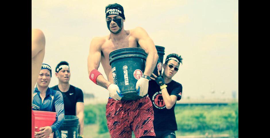 On Sunday May 21st, five NYU Shanghai students competed in the Shanghai Spartan Sprint. The race consisted of a 6.7 kilometer course with 23 obstacles ranging from rope climbs to barbed wire crawls. The journey was difficult, but these students were proud to represent NYU Shanghai. During their time as NYU Shanghai students, these five have faced many obstacles. However just like during the race on Sunday, unity and teamwork propelled everyone through the finish line. The students are as follows from left to right: Louis Demetroulakos 19', Jimmy Kim 17', Olivia Taylor 17', Jarred Kubas 17', and Alex Mayes 17'.