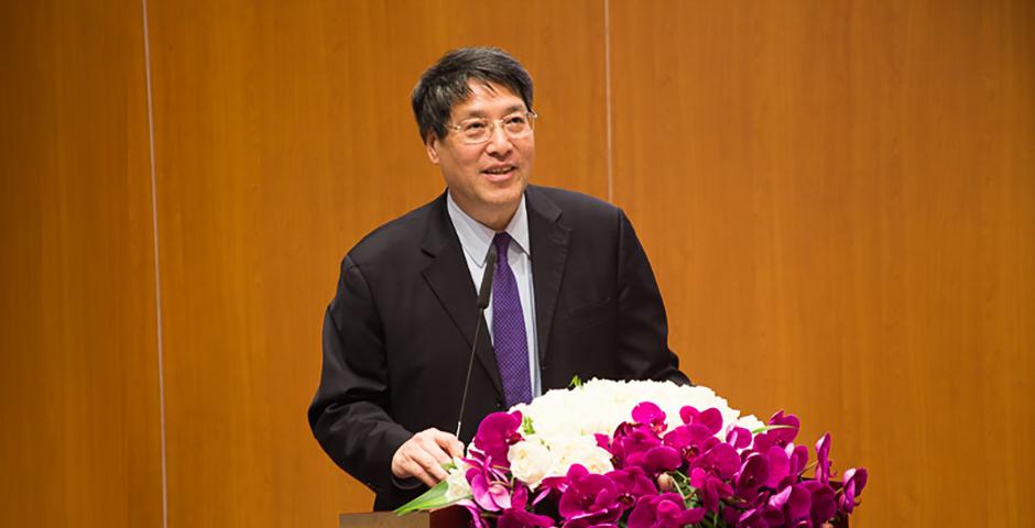 Inauguration of NYU Shanghai - Pudong Forum on Economics, Business, and Finance, October 27, 2014. (Photo by Anna Perez)
