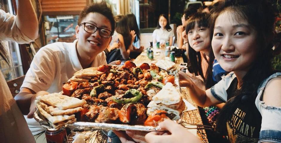 NYU Shanghai Students Attend NYU Summer Course in Athens, July 14. (Photo by Amy Zhao)