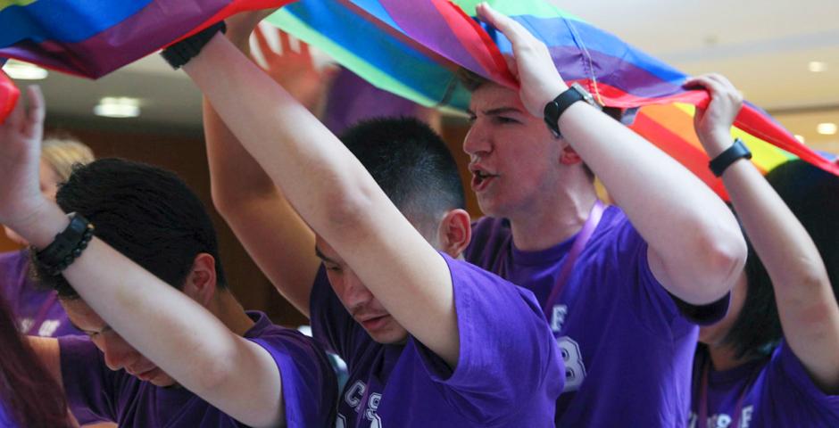 Orientation Week 2019 kicked off August 26 for NYU Shanghai’s Class of 2023 with an all-class University Welcome, followed by a packed calendar of seminars, dialogues ... and fun.  In addition to class-bonding favorites such as the Fun Olympics and the talent showcase NYU Shanghai’s Got Talent, this year’s schedule also featured new residential group activities and expanded elective workshop offerings including tips for better writing, yoga, travel planning, and art therapy. Here are some snapshots from a week that just flew by.
