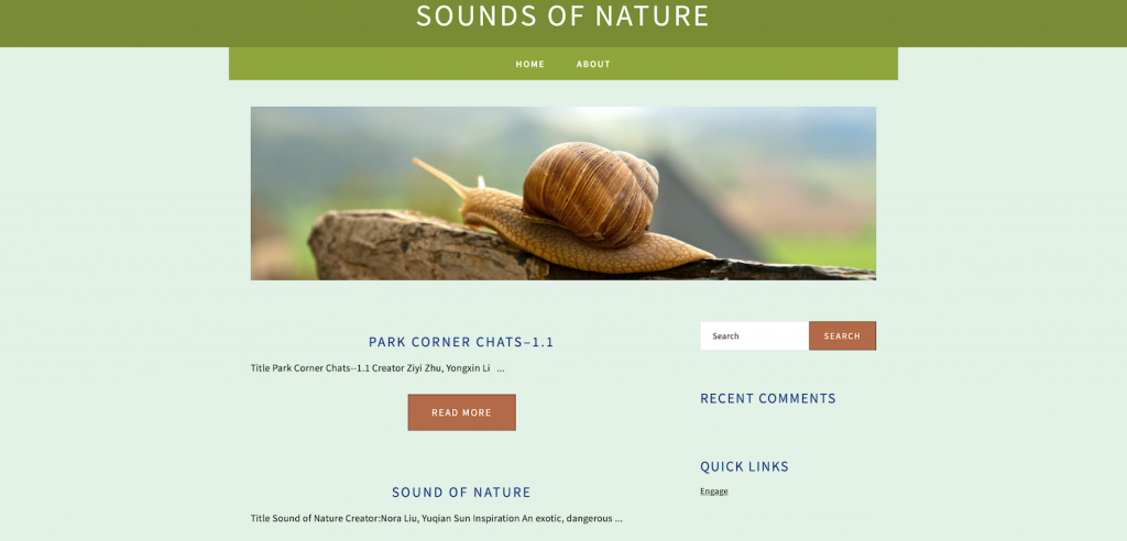 Sounds of Nature, Spring 2023