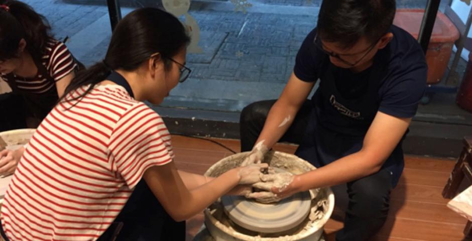 Pottery making