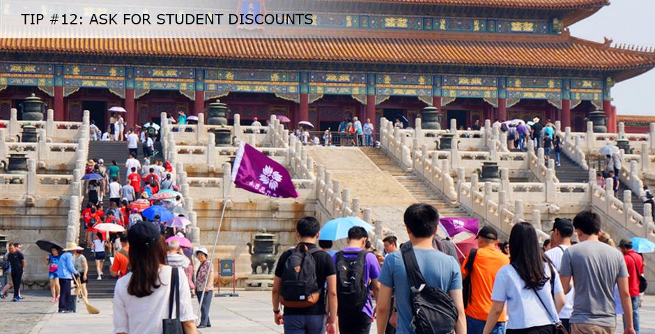Always carry your NYU Shanghai Student ID Booklet and/or Student ID Card with you when visiting tourist sites in order to obtain student discounts. Generally, the ID Booklet is the most widely recognised form of student identification. -- Richard Kwabena Awuku-Aboagye, Class of 2018
