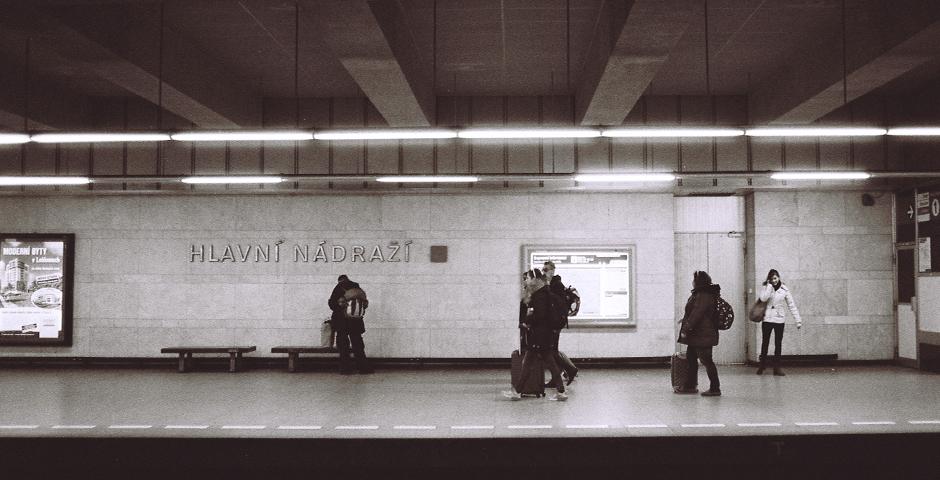 By Zhang Zhan (Prague)  Taken in Prague Main Railway Station(Praha hlavní nádraží) metro stop.