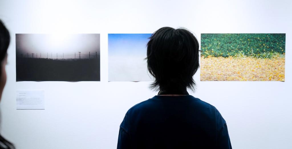 “Liminal Spaces” by Desmond Yang. “This series reflects on the spatial thresholds where human-made structures and elements of the natural world quietly meet,” Yang writes in his description in the exhibition “Modern Reflections,” the end-of-semester showcase for the course Photo 1 taught by Clinical Assistant Professor of Visual Arts Ishraki Kazi.