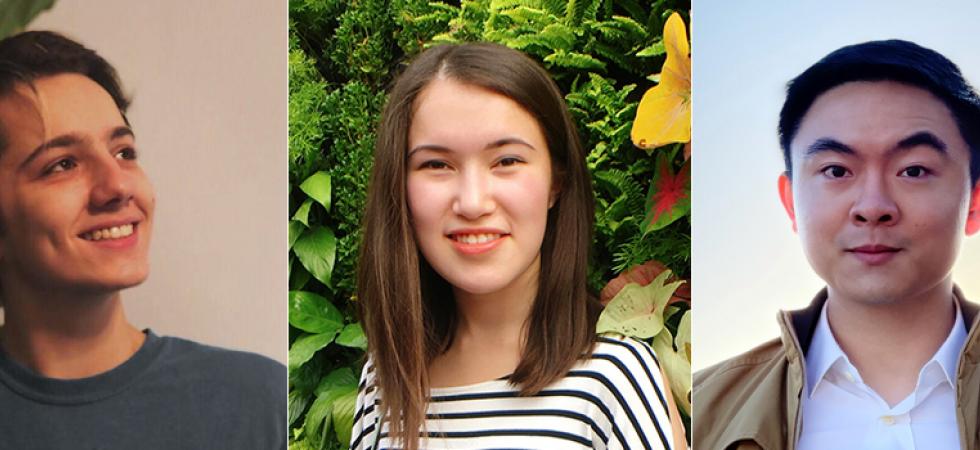 Three Fulbright and Critical Language Scholarship winners